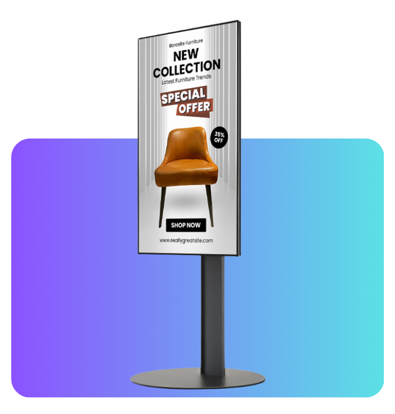 Pole Standee